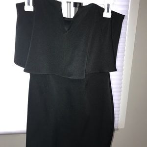 Black Strapless Dress